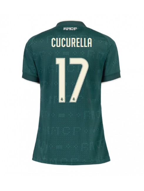 Ženski Nogometna dresi replika Real Madrid Marc Cucurella #17 Gostujoči 2026-27 Kratek rokav Ženski Nogometna dresi replika Real Madrid Marc Cucurella #17 Gostujoči 2026-27 Kratek rokav
